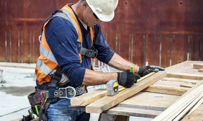 TPO roof construction in Irving, Texas